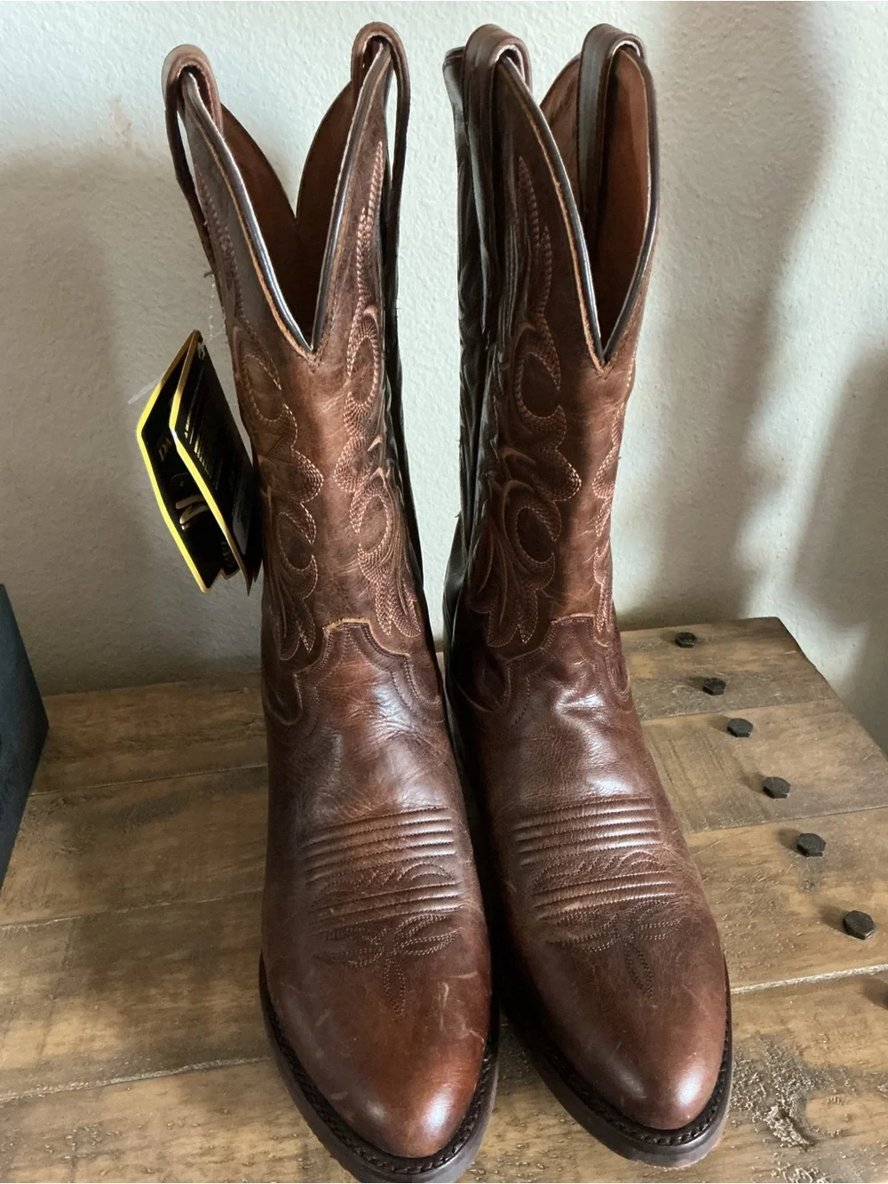 Dan Post Cottonwood Men's Leather Cowboy Boots/ size: 9 D